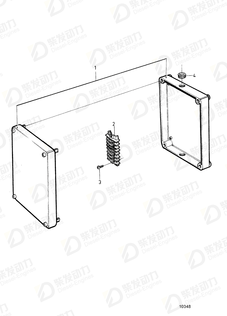 VOLVO Grommet 961962 Drawing